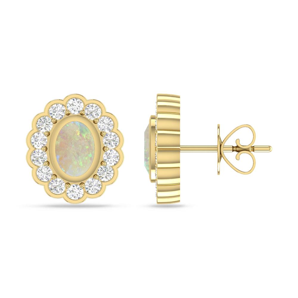 Yellow Gold - Opal